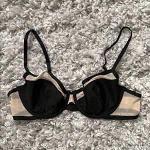 Victoria’s Secret Satin & Mesh Bra